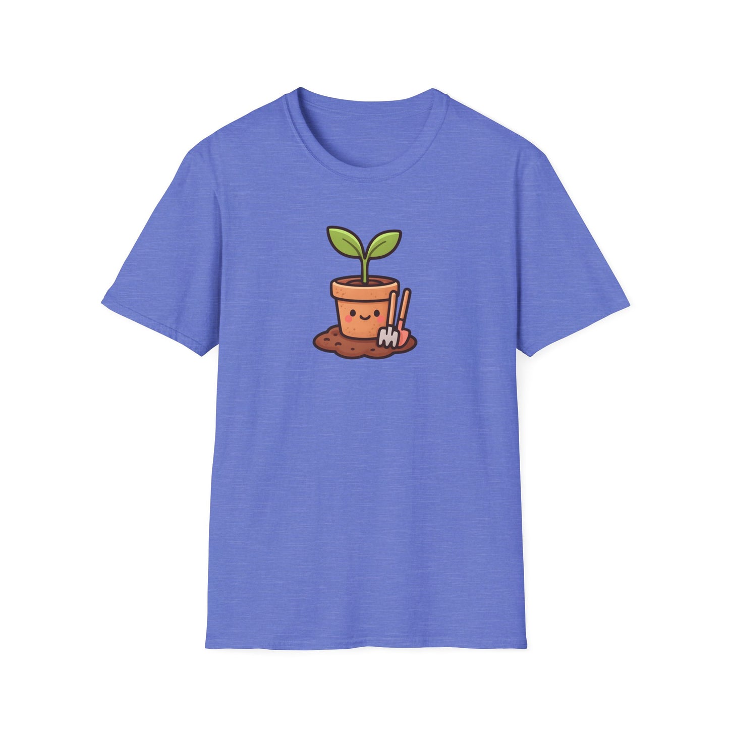 Smiling Plant in Pot T-Shirt