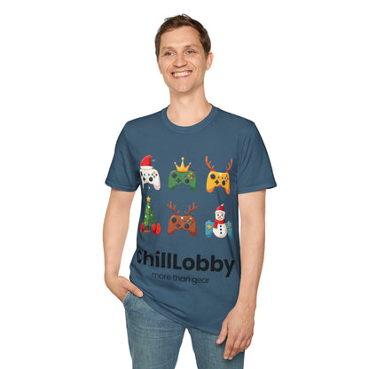 Gaming Christmas T-Shirt - ChillLobby