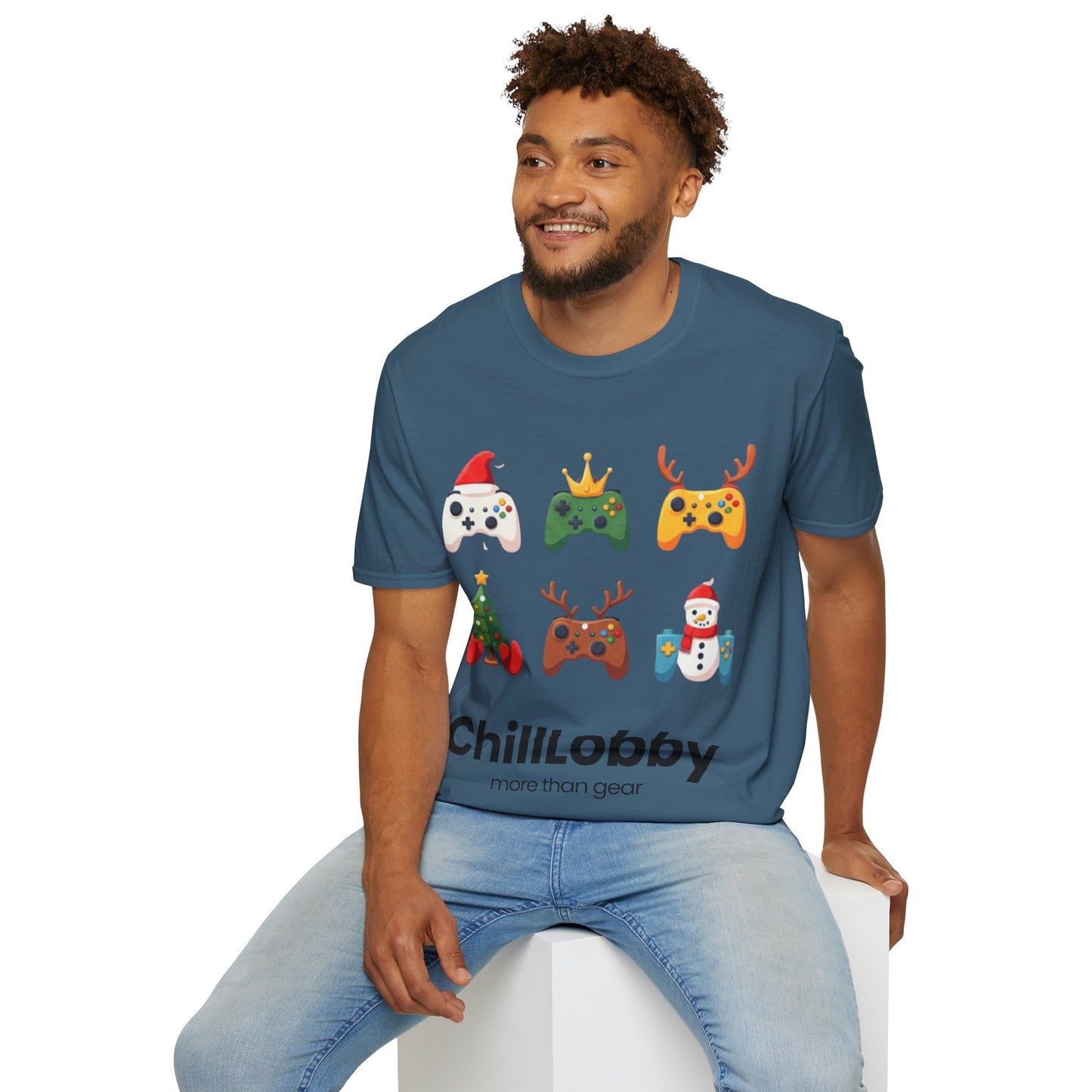 Gaming Christmas T-Shirt - ChillLobby