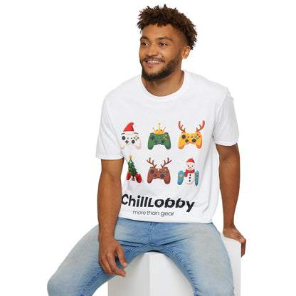 Gaming Christmas T-Shirt - ChillLobby