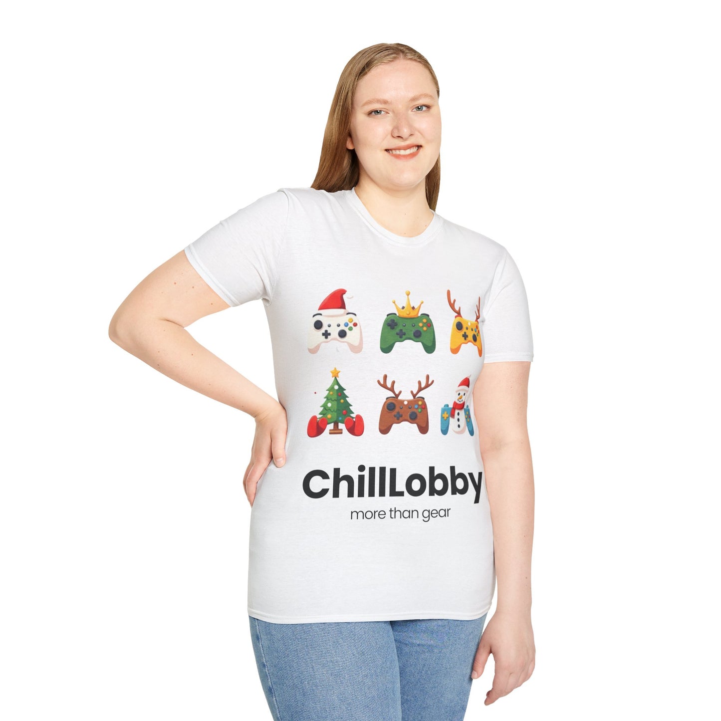 Gaming Christmas T-Shirt - ChillLobby