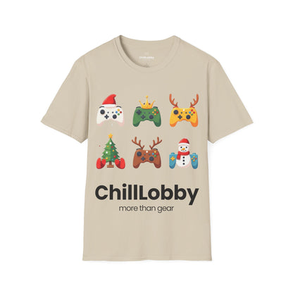 Gaming Christmas T-Shirt - ChillLobby
