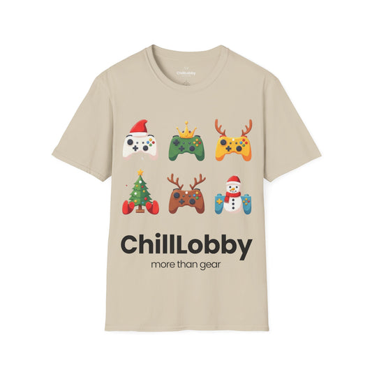 Gaming Christmas T-Shirt - ChillLobby