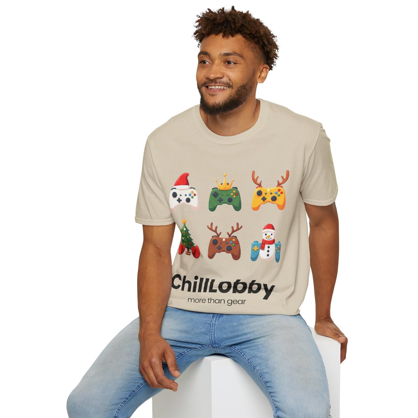 Gaming Christmas T-Shirt - ChillLobby