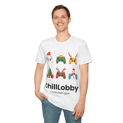 Gaming Christmas T-Shirt - ChillLobby