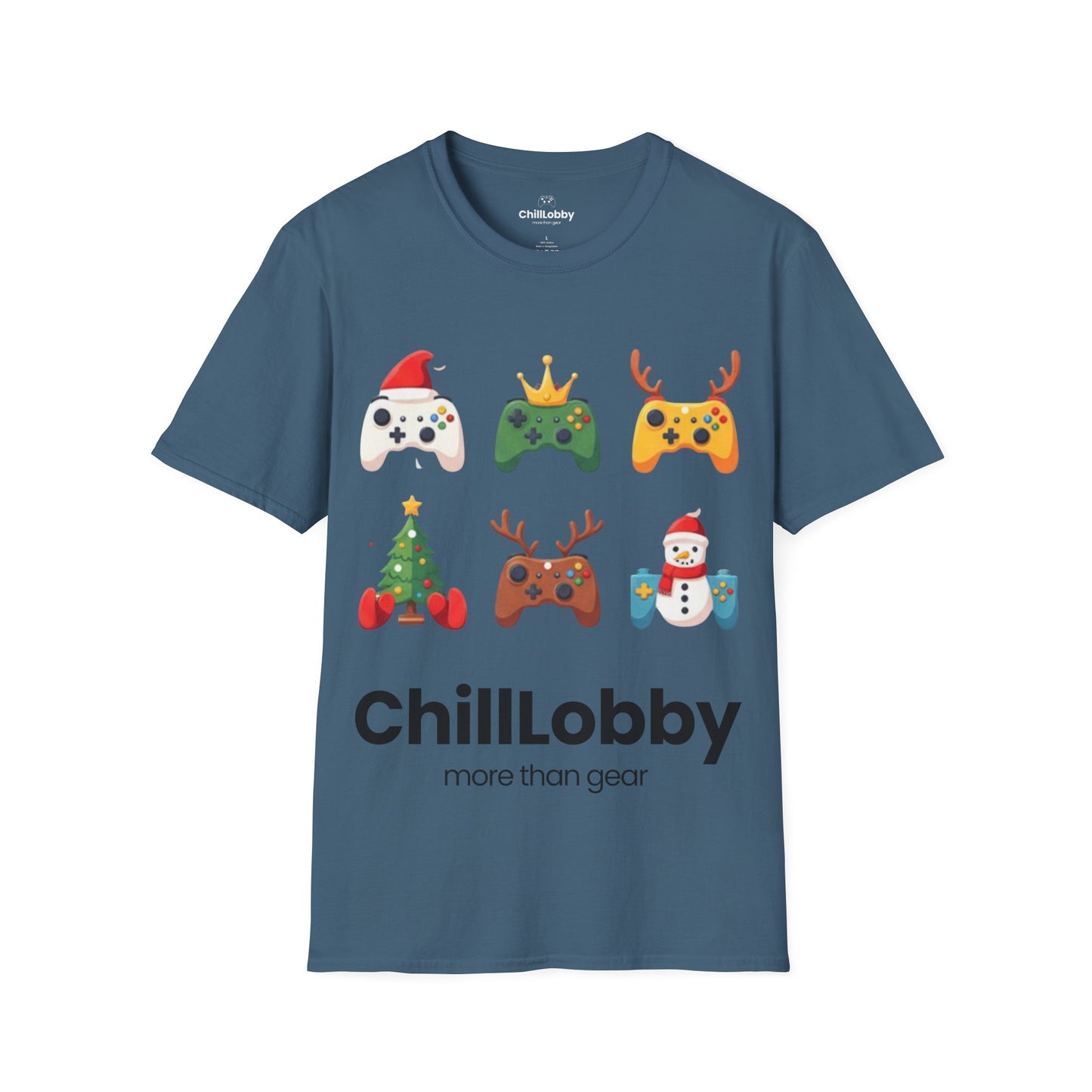 Gaming Christmas T-Shirt - ChillLobby