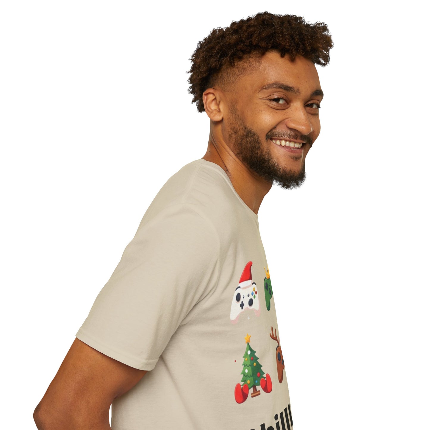 Gaming Christmas T-Shirt - ChillLobby