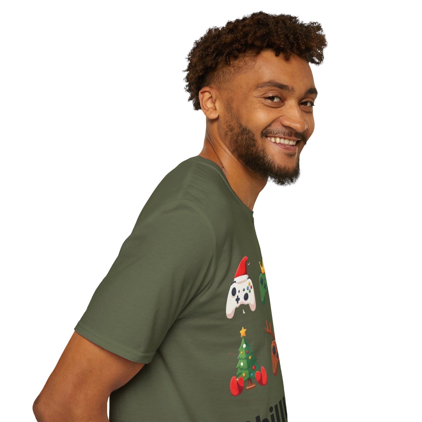 Gaming Christmas T-Shirt - ChillLobby