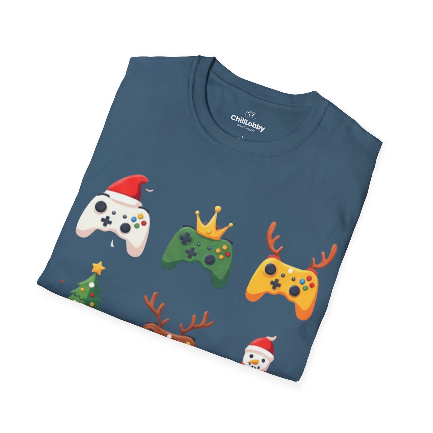 Gaming Christmas T-Shirt - ChillLobby