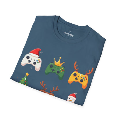 Gaming Christmas T-Shirt - ChillLobby