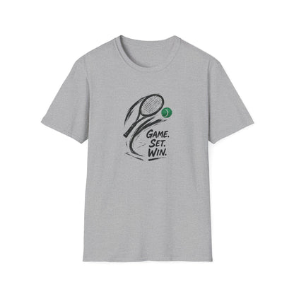 Tennis Game Set Win T-Shirt
