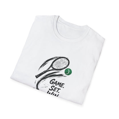 Tennis Game Set Win T-Shirt