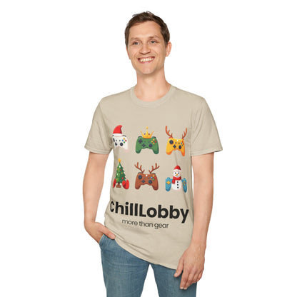 Gaming Christmas T-Shirt - ChillLobby