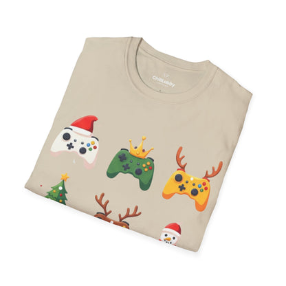 Gaming Christmas T-Shirt - ChillLobby
