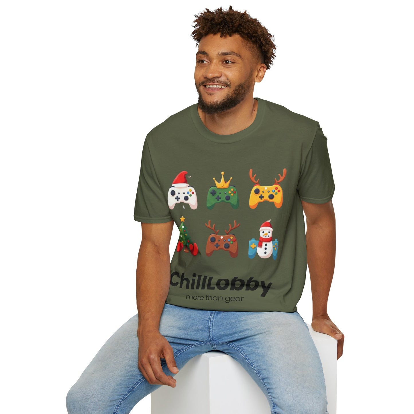 Gaming Christmas T-Shirt - ChillLobby