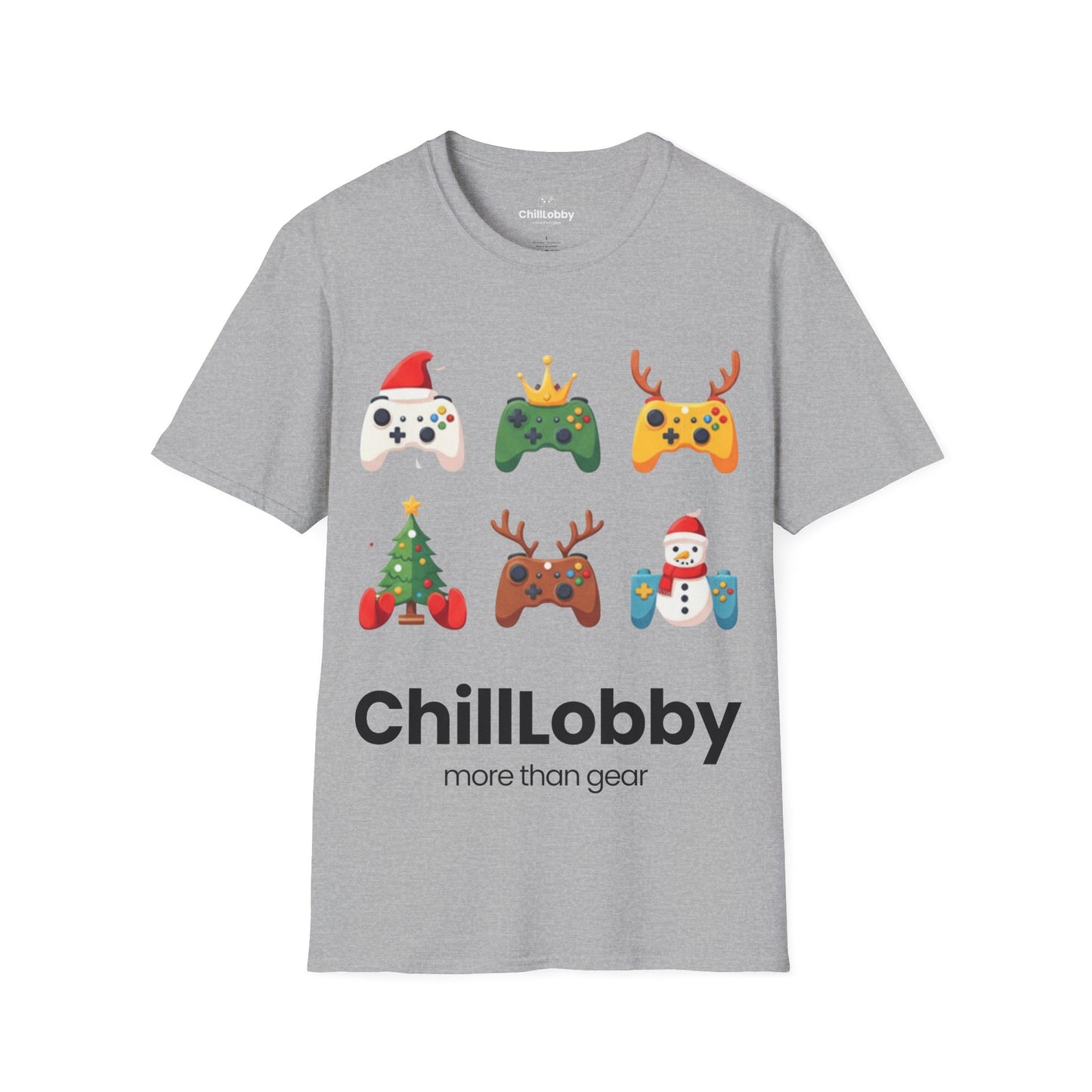 Gaming Christmas T-Shirt - ChillLobby