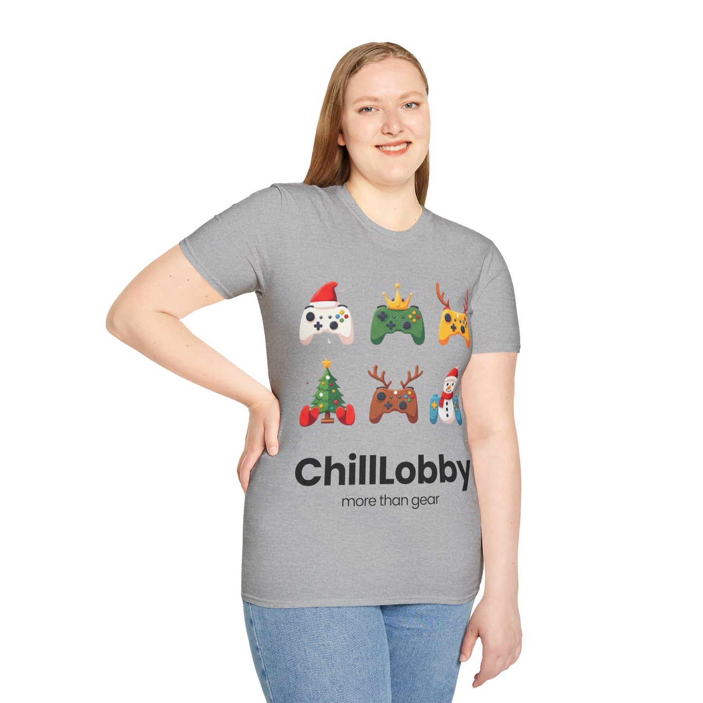 Gaming Christmas T-Shirt - ChillLobby