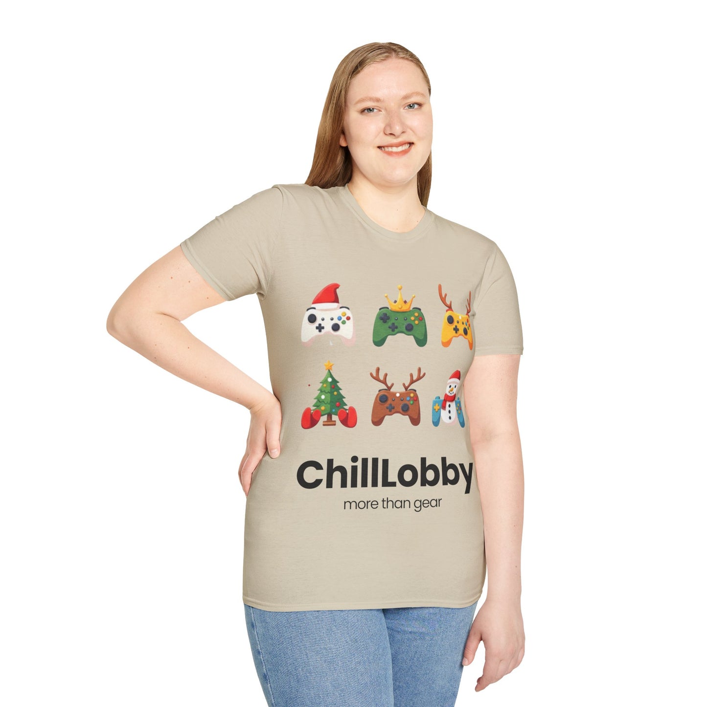 Gaming Christmas T-Shirt - ChillLobby