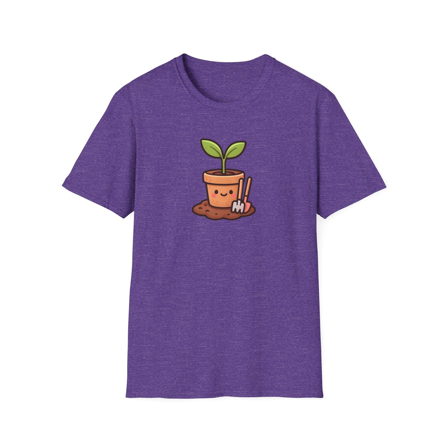 Smiling Plant in Pot T-Shirt