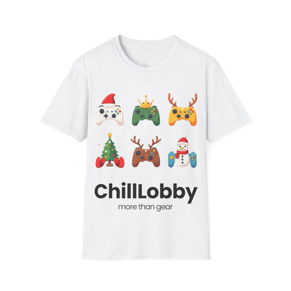Gaming Christmas T-Shirt - ChillLobby