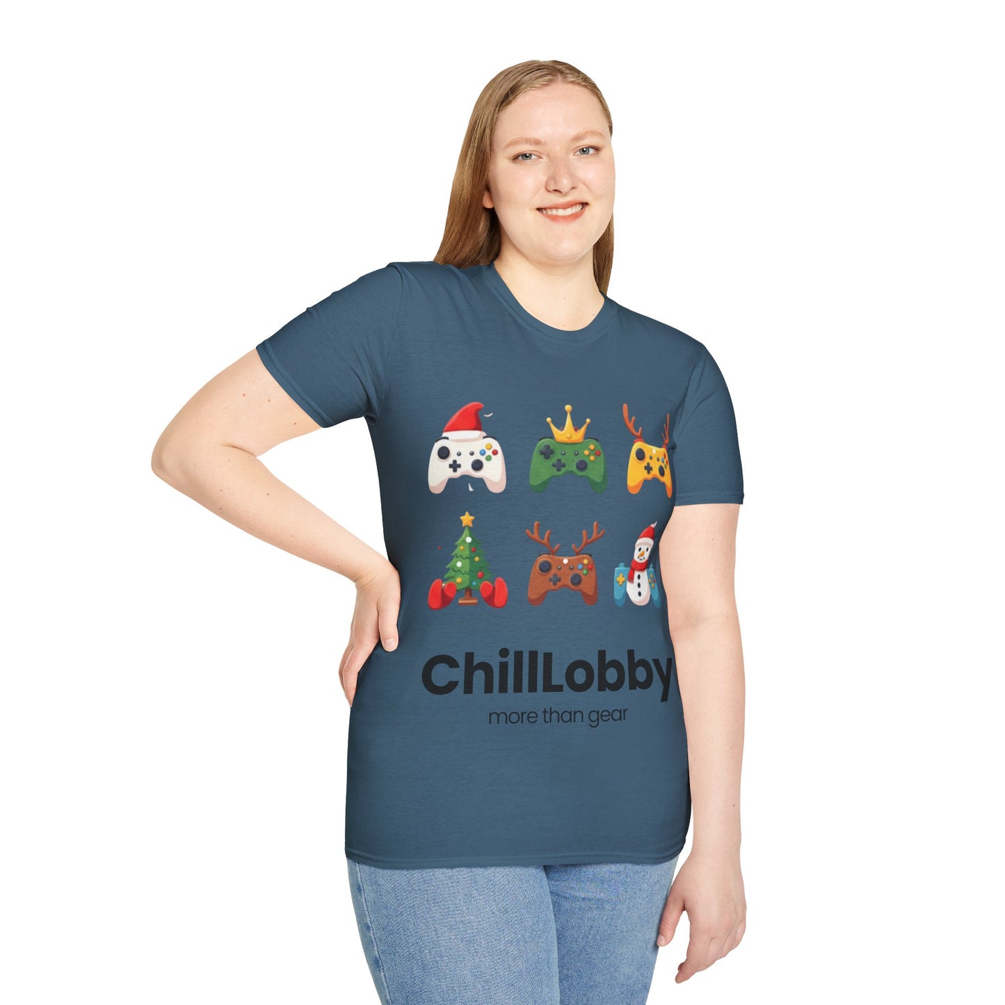 Gaming Christmas T-Shirt - ChillLobby